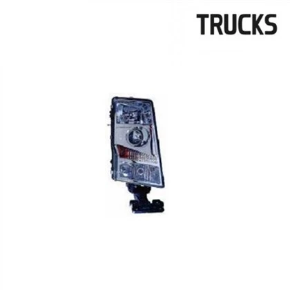 VOLVO HUVUDLAMPA RH ELEC. UTAN MOTOR RUND KONTAKT 20763003